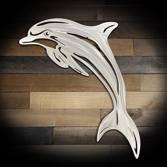 Dolphin Metal Wall Art Profusion USA